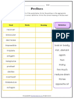 Prefixes