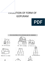 Evolution and Form of Gopuram