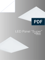 LED Panel Super Data Sheet