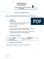Guía 3 - Método Simplex y Aplicacines Especiales - OMI106