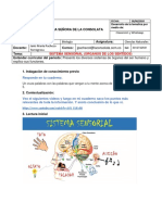 GUIA 2 BIOLOGIA 5°4 SISTEMA SENSORIAL ORGANOS DE LOS SENTIDOS