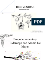 conferencia con aroma de mujer