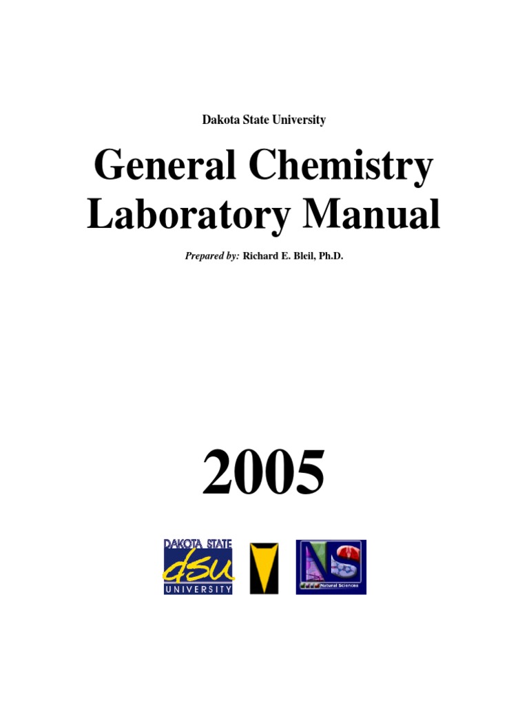 General Chemistry Lab Manual PDF PDF Thermometer Laboratories