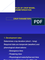 Rice Crop Parameters