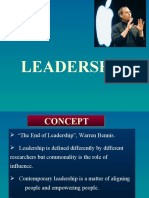 Leadership & Learning