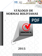 Catálogo Anual de Normas Bolivianas, normas técnicas bolivianas NB aprobadas..pdf