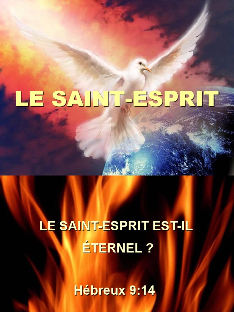 4 Le Saint Esprit PDF SaintEsprit Théologie