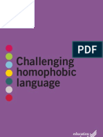 Challenging Homophobic Language