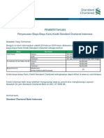 Penyesuaian Biaya Biaya Kartu Kredit Standard Chartered Updated 2019 PDF