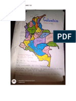 Mapa de Colombia Tarea Sociales