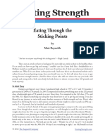 Starting Strength: Eating Through The Sticking Points