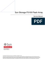Sun Storage F5100 Flash Array: Service Manual