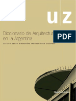 Diccionario de Arquitectura Argentina: Estilos, Obras y Profesionales