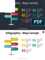 Infographics - Ways Concept: Option Option Option Option