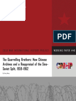 #49 Dong Wang, "The Quarrelling Brothers New Chinese Archives and A Reappraisal of The Sino-Soviet PDF