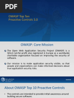 OWASP Top Ten Proactive Controls v3