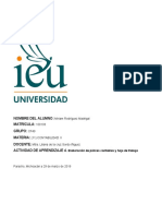 Actividad de Aprendizaje 4. Elaboración de Pólizas Contables y Hoja de Trabajo