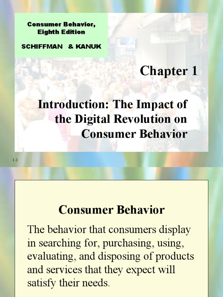 Introduction: The Impact of The Digital Revolution On Consumer Behavior ...