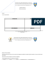 Informe Final de Entrega de Plan de Estudio