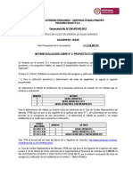Convocatoria PAF-ATF-031-2012 Evaluacion Final Propuesta Económica