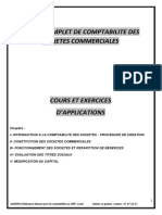 Cours Complet de Comptabilite Des Societes Commerciales