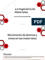 6 Movimiento de Átomos y Iones en Los Materiales