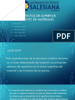 Defectos de Superficie