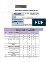 ANEXO 3 - Ficha de Seguimiento APRENDO EN CASA - Segunda Semana