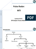 Lecture 24-27-Pulse Radar-MTI