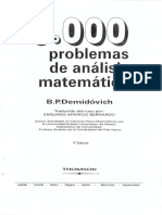 5000 Problemas de Analisis Matematico - Demidovich