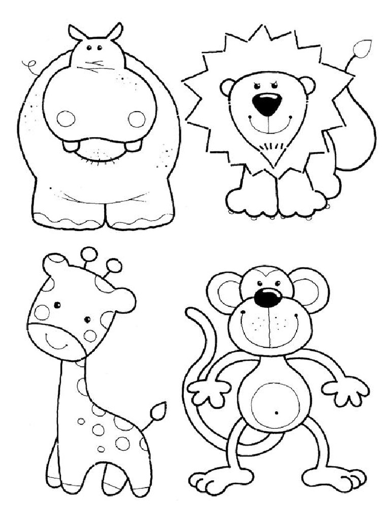 animales-de-la-selva-para-colorear-dibujos-para-colorear-pdf