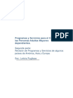 Programa y Servicios para El Cuidado de Las Personas Mayores 2 Parte - L. Pugliese