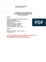 Restul Studentilor Care Au Fost Prezenti La Restanta in Data de 25.05.2010 Au Promovat Examenul. Re-Examinarea Se Va Afisa Zilele Urmatoare