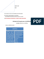 Atividades Português 08 À 10-06 PDF