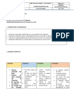 ACUERDO PEDAGÓGICO 2019, Grado 6