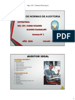 SEMANA 1-Clases de Audit. Objetivos, NAGAS PDF