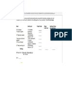 Act, Sheet-Compute Cost of Production