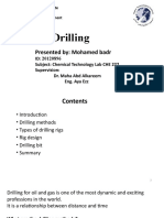 Drilling: Presented By: Mohamed Badr