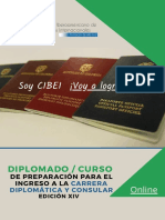 Curso de Preparación Ingreso A La Carrera Diplomática y Consular en Colombia