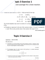 Q1: Define Initiator and Scavenger For A Chain Reaction. Q2