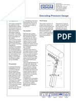 Descaling Pressure Gauge: The Application The Product