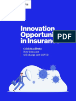 Innovation Opportunities in Insurance: Crisis Manifesto