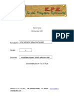 Pagina Presentación 4to Informe Nivel 7J PDF