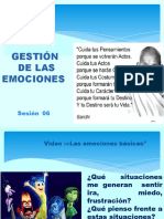 Sesion 06 - Virtual - Gestion de Emociones