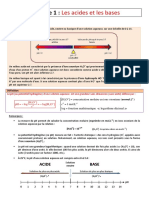 Chapitre - 1 Les Acides Et Les Bases