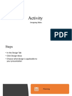 Activity 8 - Design Ideas
