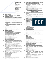 Cuestionario de Preguntas de La Metafisica de Aristoteles