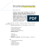 Modelo - Artigo Científico Aep