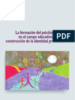 La Formacion Del Psicologo en El Campo Educativo PDF