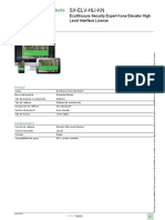 EcoStruxure™ Security Expert - SX-ELV-HLI-KN PDF
